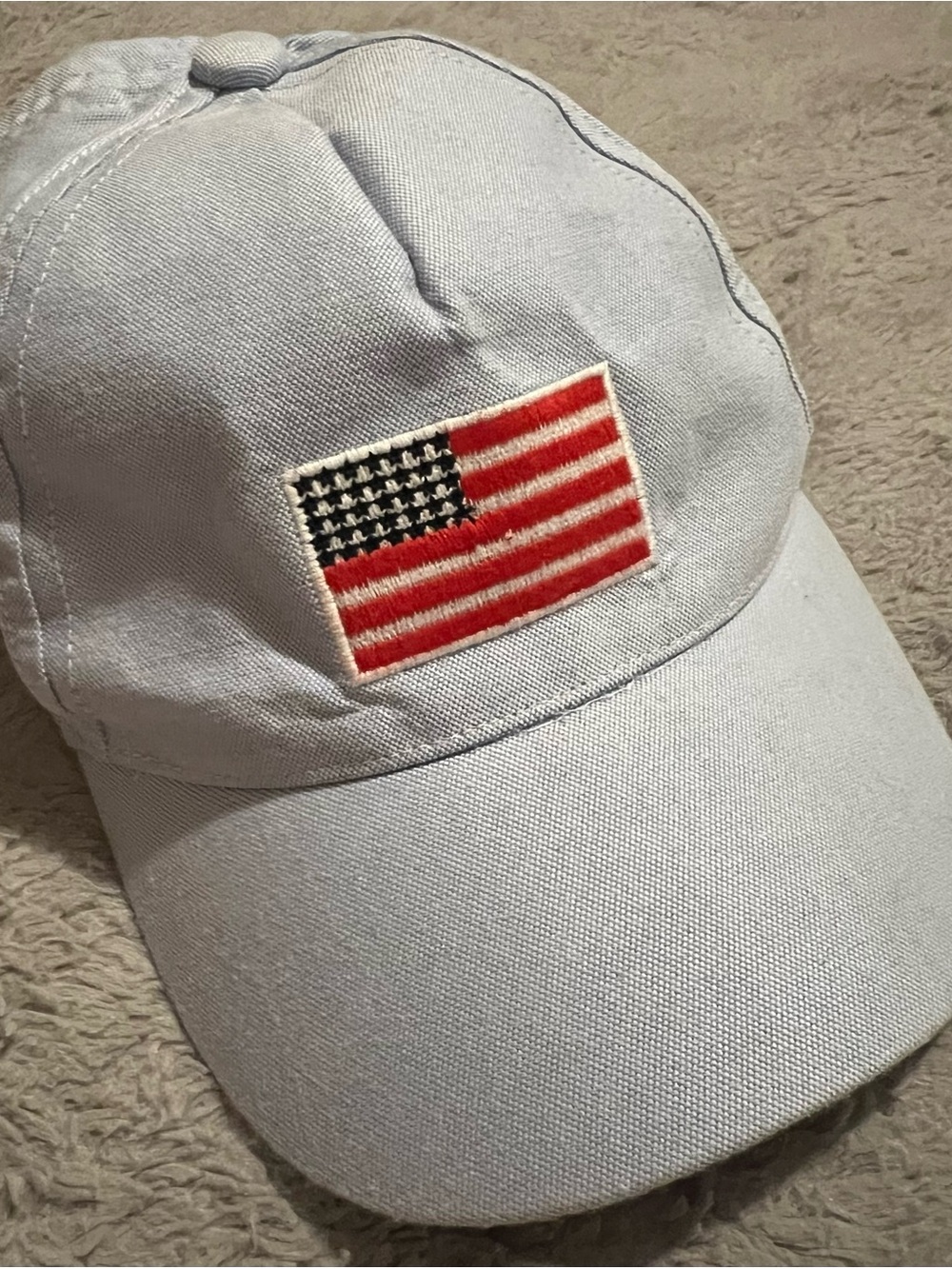 Janie and Jack Cream-Lined Light Blue Hat